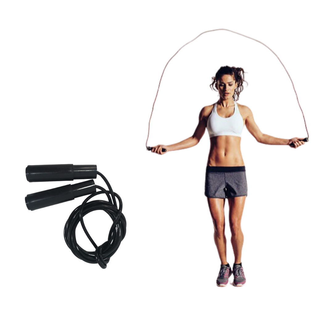 Corda De Pular Pvc Crossfit Exercício Ajustável Shopee Brasil