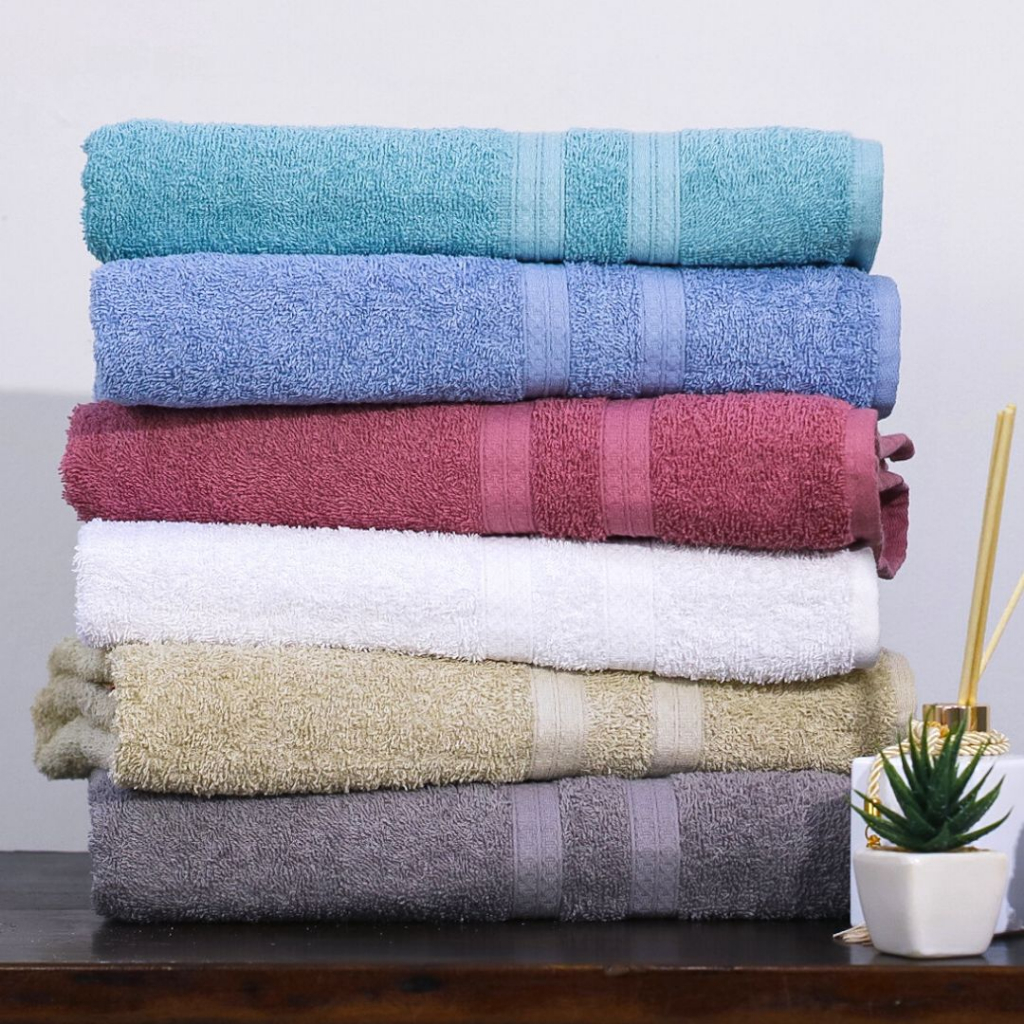 Kit 5 Toalhas de Banho Grossa Grande Lisboa 80x150cm 500g Fio Algodão