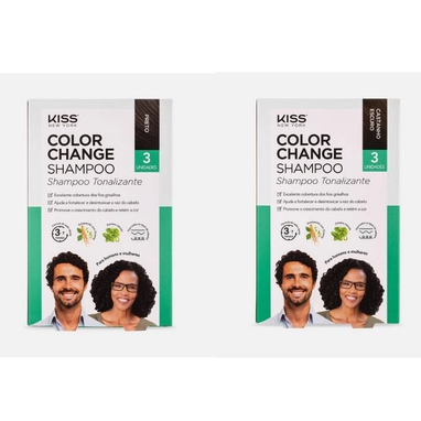 Shampoo Tonalizante Color Change Kiss | Shopee Brasil