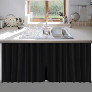 Cortina de Pia Bege PVC