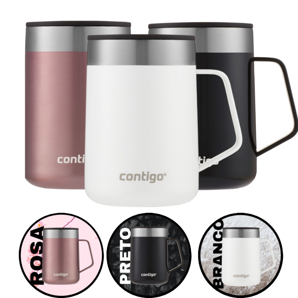 Caneca Térmica 414ml Conserva Quente 5H - Contigo