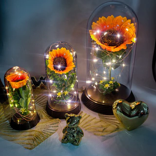 Luminária A Bela E A Fera O Girassol Encantado O Pequeno Príncipe Presente para namorada