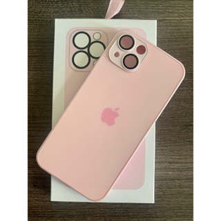 Capa iPhone 13 Pro Max silicone logo rosa