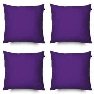 4 Almofada Cheia 45x45 cor roxo