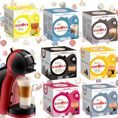 Cápsulas Compativeis com Dolce Gusto - Gimoka 16 cápsulas | Shopee Brasil