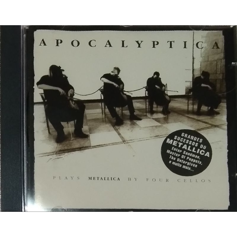 CD four cellos apocalyptica, plays metallica ( usado ) Shopee Brasil