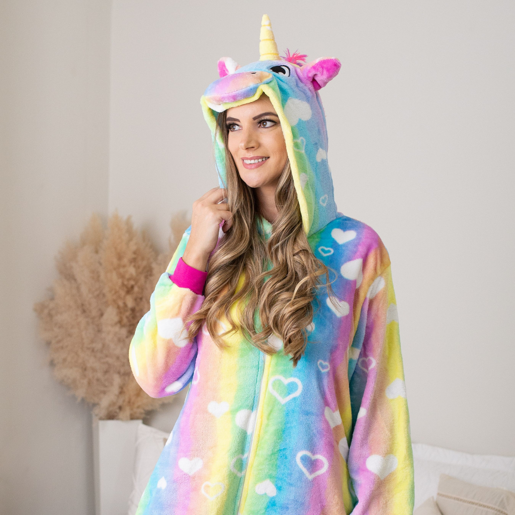 Pijama Pikachu Cosplay Kigurumi Unissex - Original - R$ 156