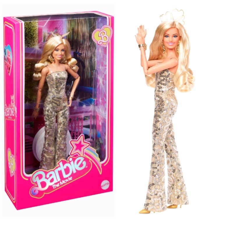 Boneca Barbie O Filme Barbieland Signature Barbie Com Macacão De Paetê ...