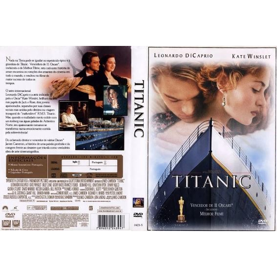 DVD TITANIC | Shopee Brasil