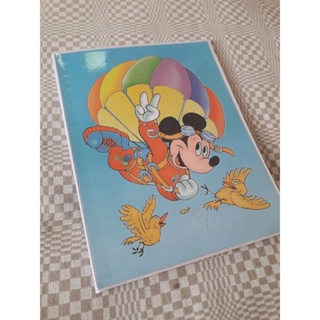 Álbum de fotos vintage do mickey anos 80
