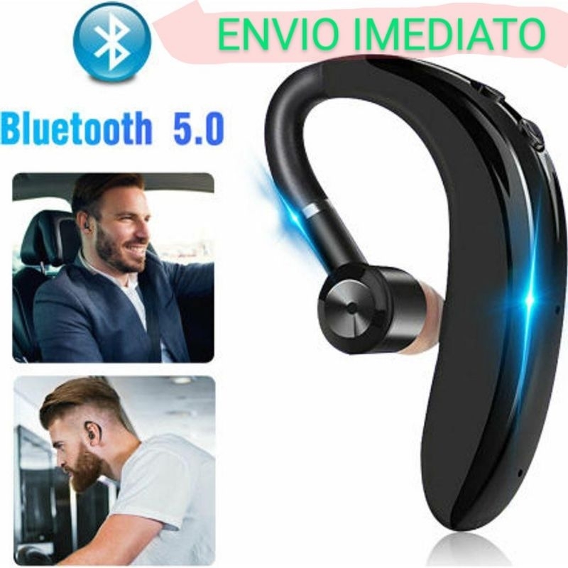 S109 Fone De Ouvido Esportivo Bluetooth 5.0 Sem Fio Com Cancelamento De  Ruído/Microfone