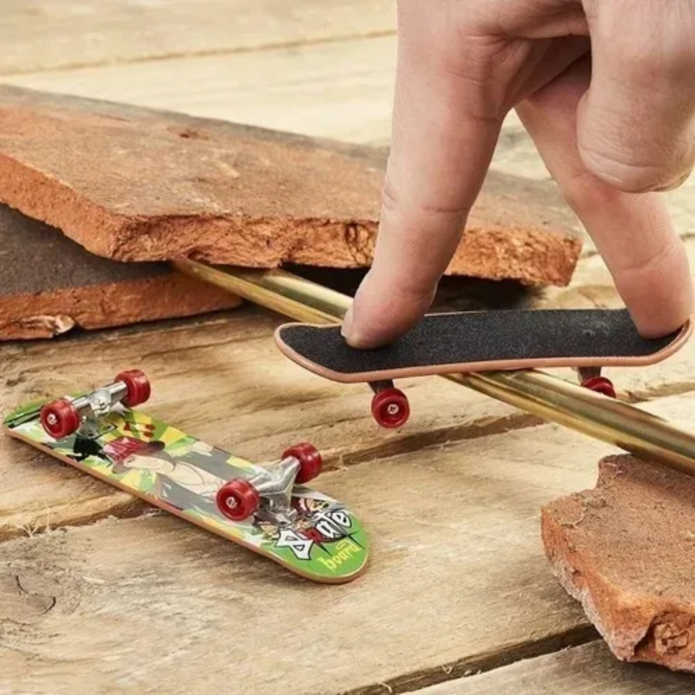 Pack De 4 Mini Patinetes De Dedo Plegables - Juguete Colorido Para Niños, Decoración Y Regalos De Fiesta