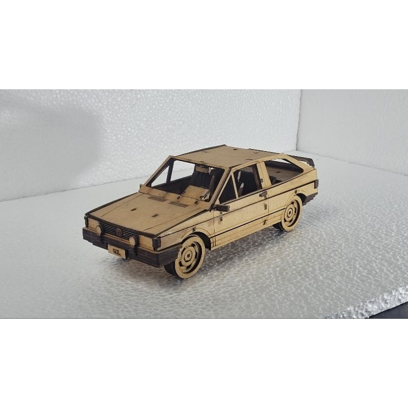 VW Gol GTI Quadrado 3D - MDF - Puzzle
