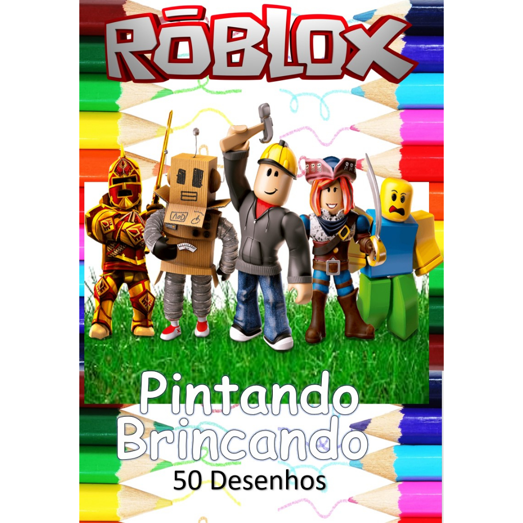 roblox para colorir 67  Colorir, Roblox, Desenhos para colorir