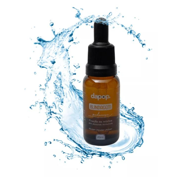 Blindagem Poderosa Dapop 20ml - Resistente água Primer Fixação Duração para sua Make