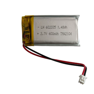 Bateria Li-po 3,7v 400mah - Li-polymer 35mm X 20mm X 6mm