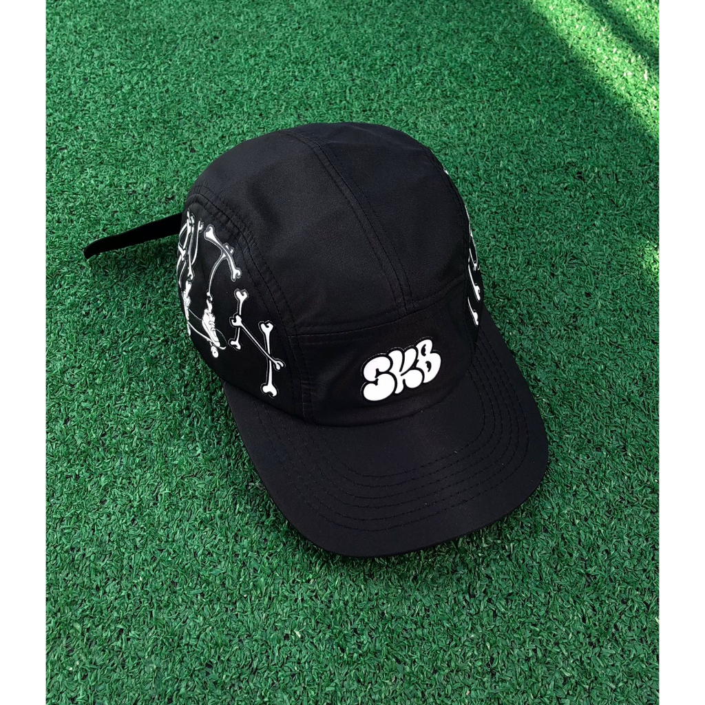 Boné Five Panel Anth Co Original Strapback Aba Reta SK8 Preto ...