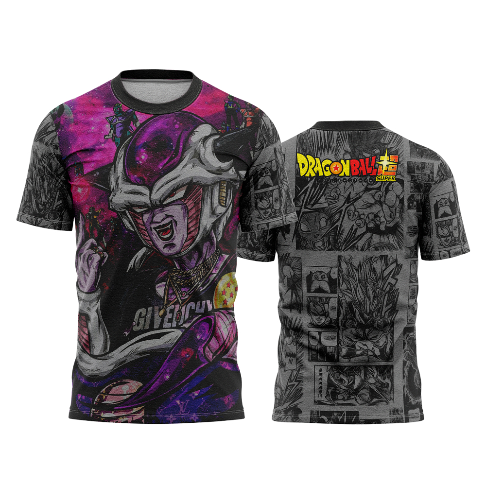 Camisa Camiseta Freeza Dragon Ball Z Super Envio Hoje 01