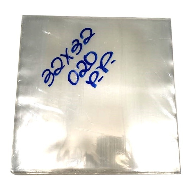 Saco Para Disco Vinil 50 Unidades Externo 32x32cm