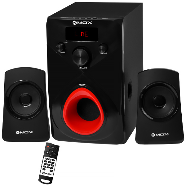 Home Theater MOX MO-H2021 3.500 watts P.M.P.O com Bluetooth e USB Bivolt somente novidades