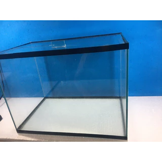 aquário Grande de peixes 43 litros tampa com corte para uso de filtro interno e externo, aquario em vidro 4mm