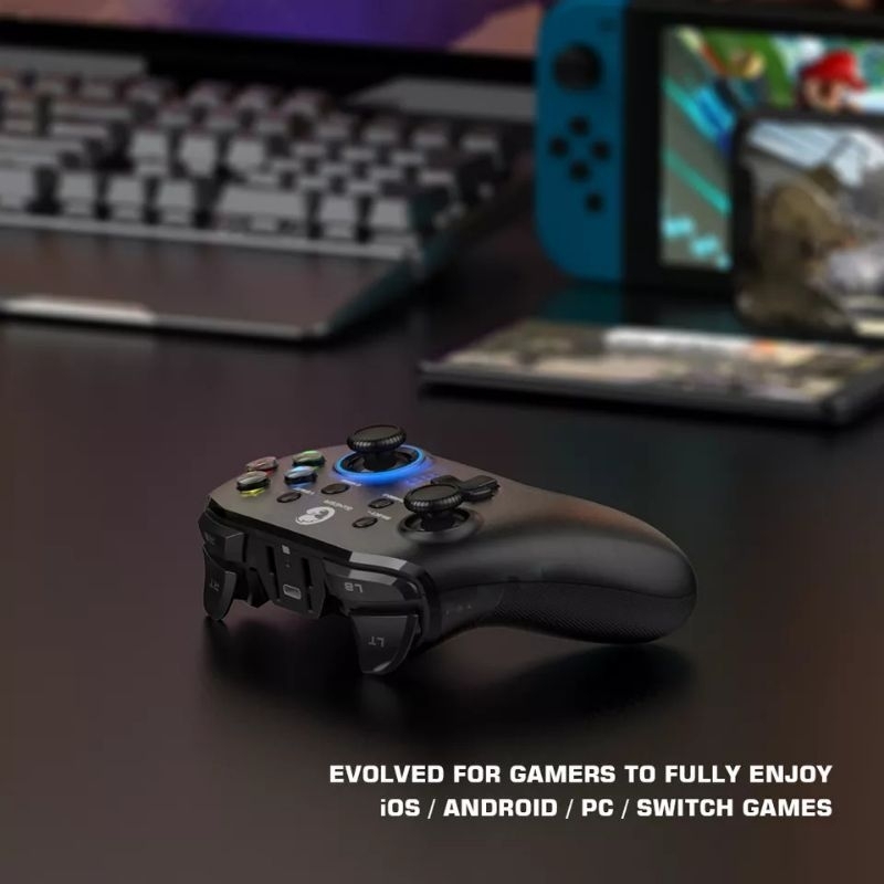 EasySMX-controlador de jogos sem fio, gamepad bluetooth, Steam Deck,  Nintendo Switch, andróide, iOS telefone, macOS, PC, 9124