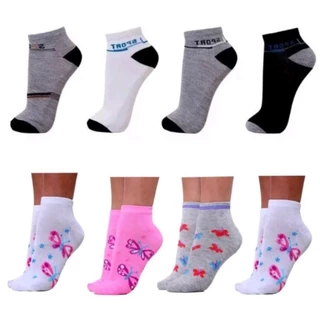 Pct C/ 12 Pares De Meia Soquete Adulto