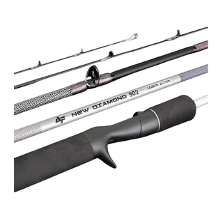 Vara De Pesca Carretilha Carbono Albatroz New Diamond 1,50m 6-12lb 2 partes
