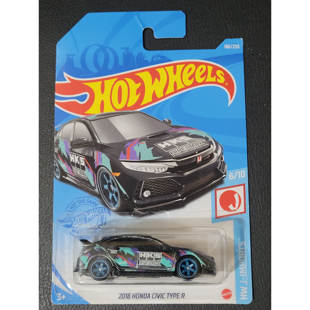 Hot Wheels 2018 Honda Civic Type R Super Treasure Hunt T-hunt STH TH$ Superized 2021 - Lacrado