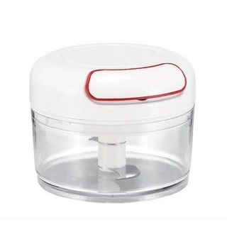 Mini Multiprocessador Triturador Compacto Manual 2 Lâminas Inox Alho