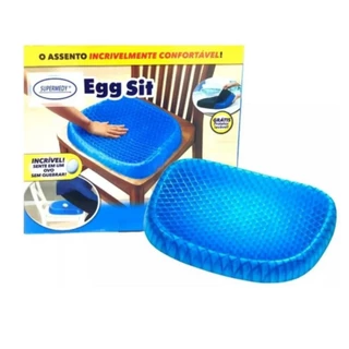 EGG SIT Assento Almofada Gel Silicone Ovo Ortopédico Confortável