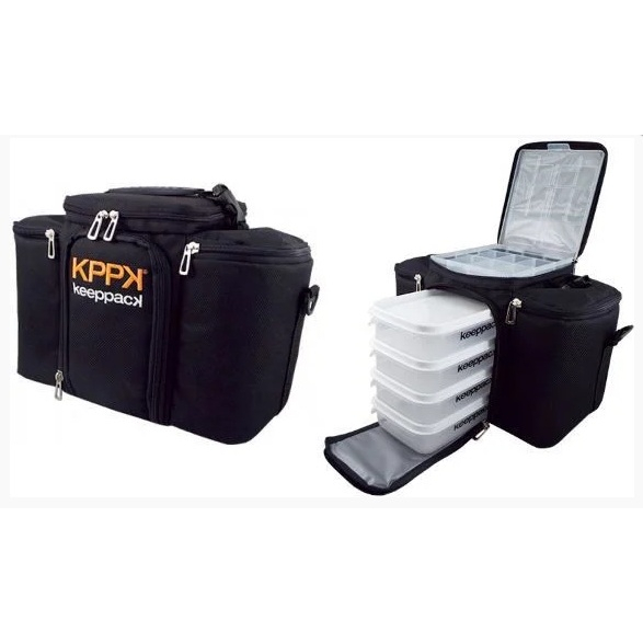 Bolsa Térmica Keeppack Max Mantém Marmitas inclusas | Shopee Brasil