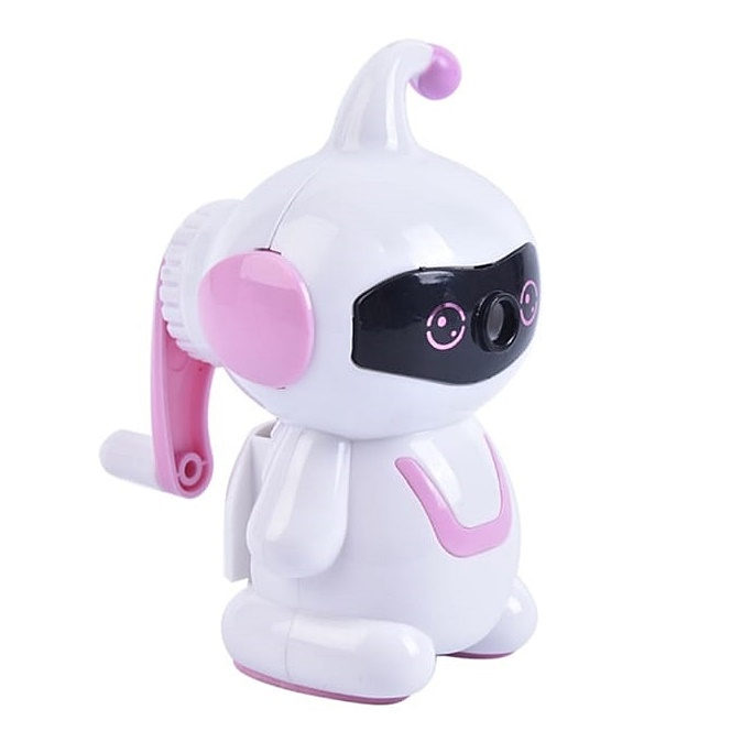 Apontador de lápis Cyber Robô manivela boneco Kaz KZ248 | Shopee