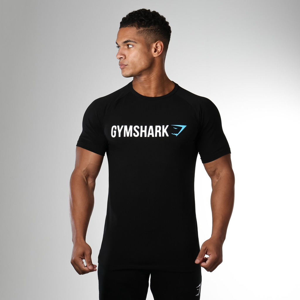 Gymshark React T-Shirt - Black