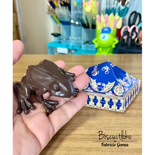 sapo de chocolate colecionável de harry Potter
