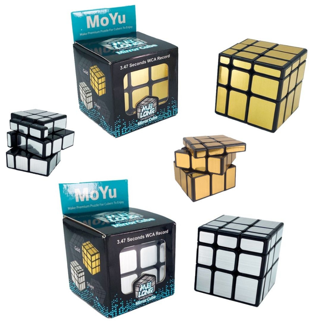 Cubo Mágico 3x3 - Mirror Blocks Espelhado - MP Brinquedos