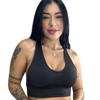 Top Cropped kit 3 peças reforçado lisos ou estampados top academia nadador croped compressão suplex ALTA QUALIDADE promoção