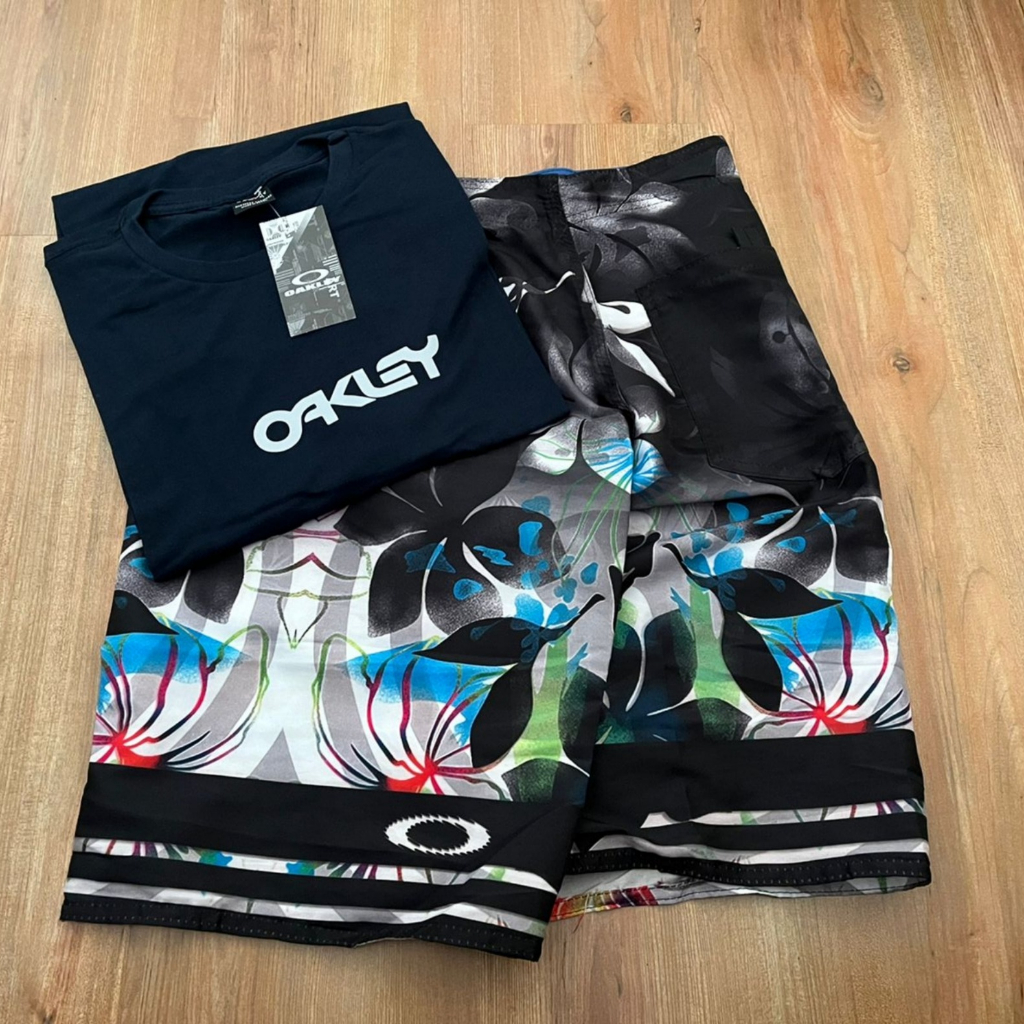 Short de best sale moletom da oakley