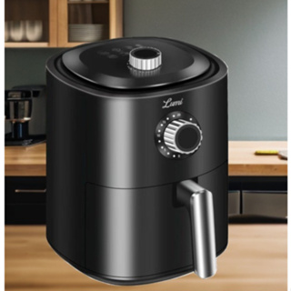 Fritadeira Eletrica Air Fryer Analógico 5,5 Litros 1450w Sem Oleo Facil E Rapido
