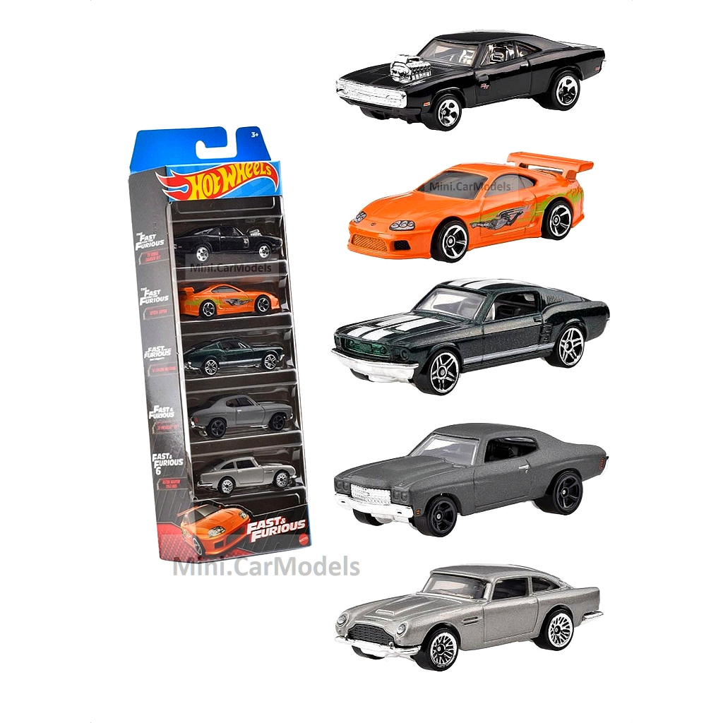 Pack 5 Hot Wheels - Velozes e Furiosos™ 2023- HLY70 - bebrands oficial