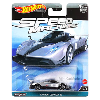 Hot Wheels Premium Pagani Zonda R Speed Machines 1/64 Novo Lacrado