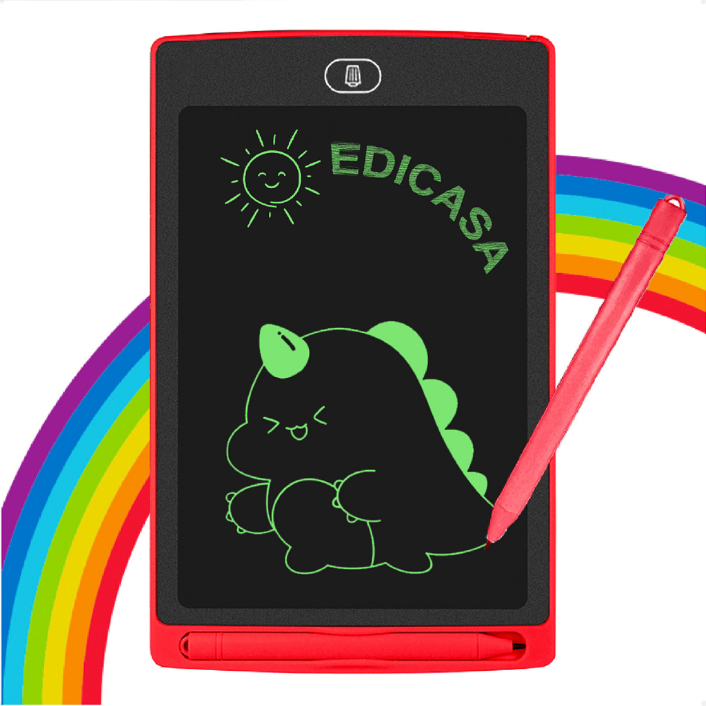 Lousa Mágica Digital Infantil Tablet Para Desenhar Escrever Rabiscar ...