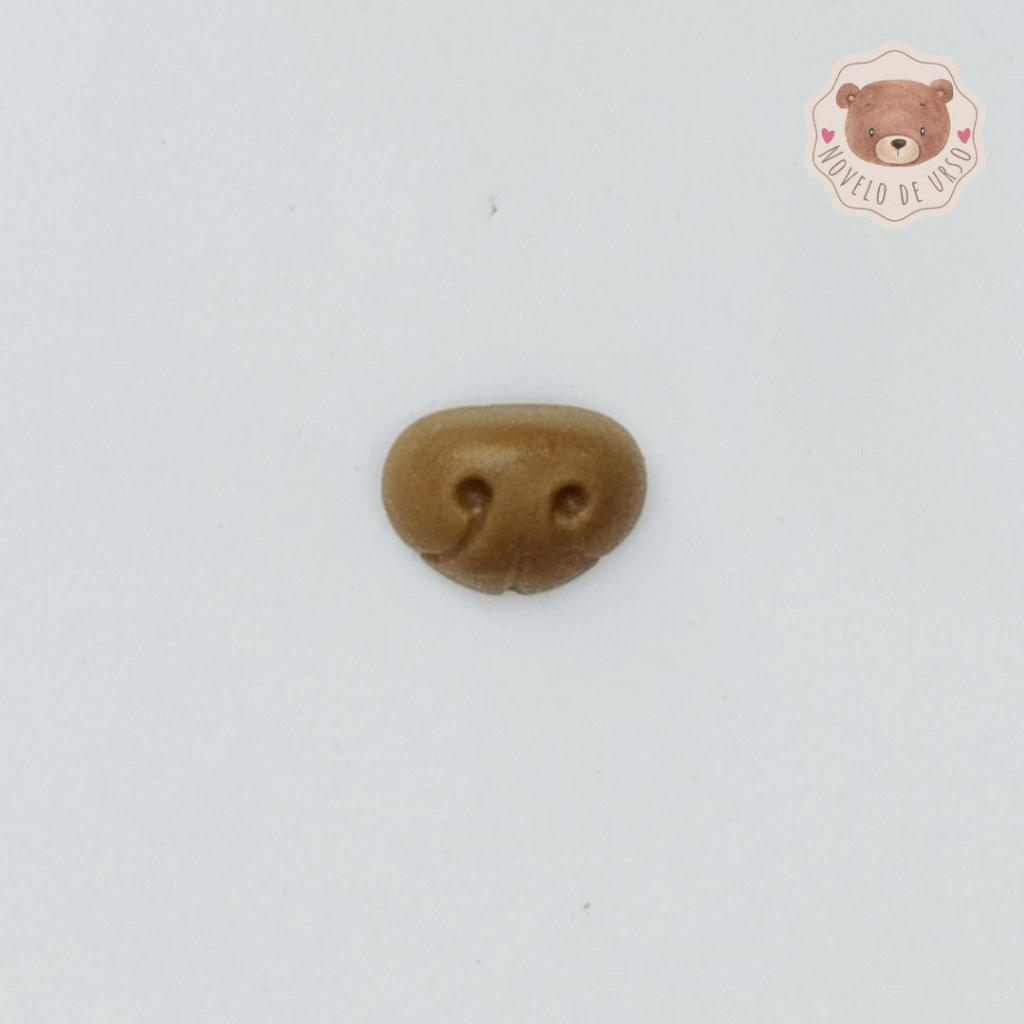 Focinho cachorro n.3 - 20x15mm (05 unidades) para Amigurumi/Crochê