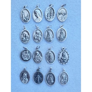 MEDALHA ITALIANA NOSSA SENHORA SANTOS