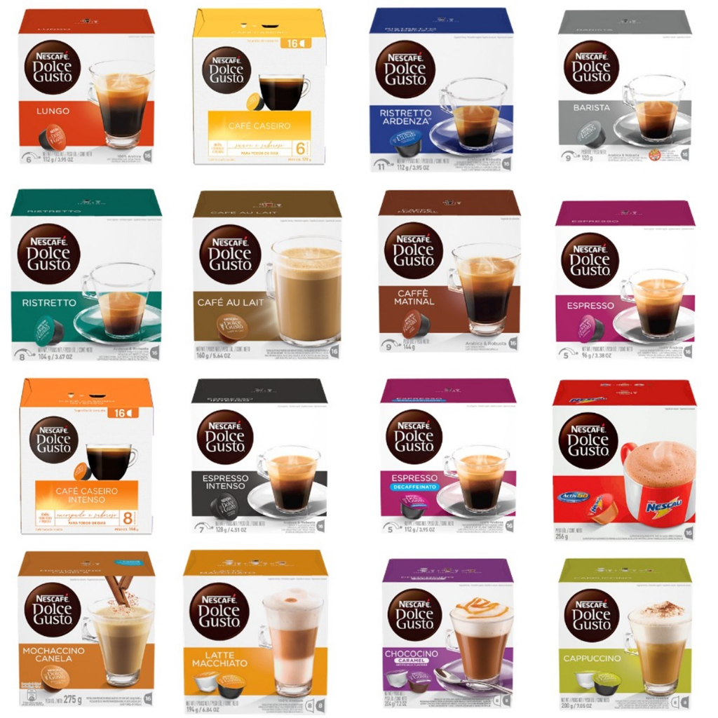 Capsula Dolce Gusto Caixa 10 und Escolha Seu Sabor | Shopee Brasil