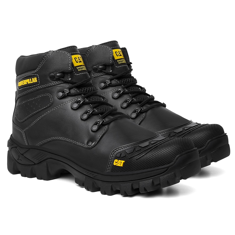 Bota Caterpillar Cat em Couro E Palmilha Anatomica | Shopee Brasil