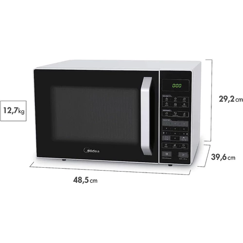 Microondas 27l 1450w Smart Function 127v 48x40x29cm Midea