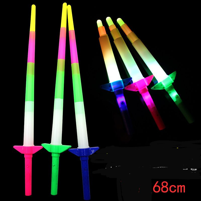 SAFIGLE Sabres De Luz De Brinquedo Bastão Telescópico Para Crianças  Brinquedos Infantis Triângulo Plásticos Infantis Componentes Eletrônicos  Equipe Eua