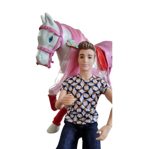 Barbie com cavalo que anda em Promoção na Shopee Brasil 2023