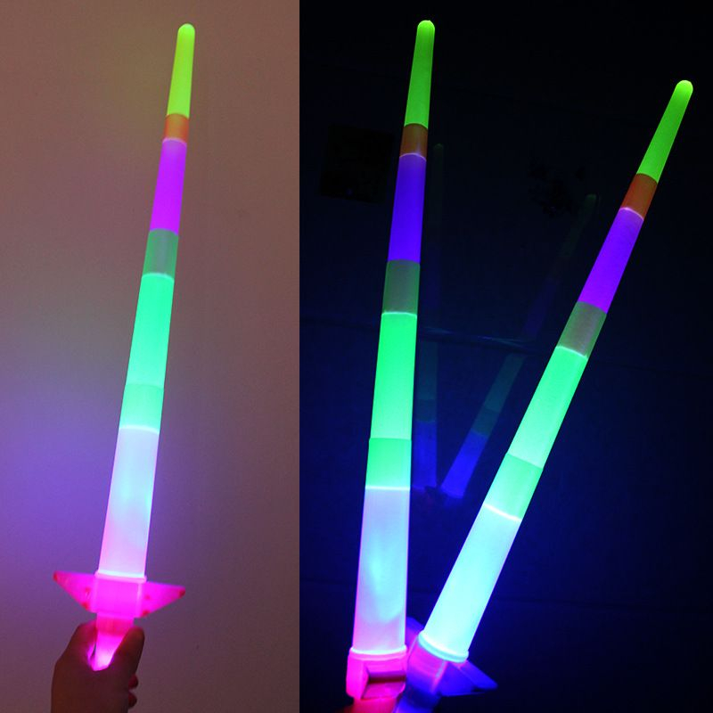 SAFIGLE Sabres De Luz De Brinquedo Bastão Telescópico Para Crianças  Brinquedos Infantis Triângulo Plásticos Infantis Componentes Eletrônicos  Equipe Eua